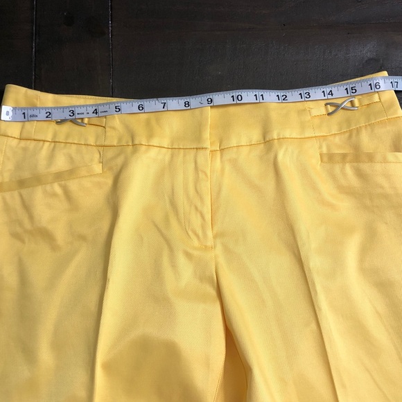 7th avenue women yellow pants - Picture 11 of 16